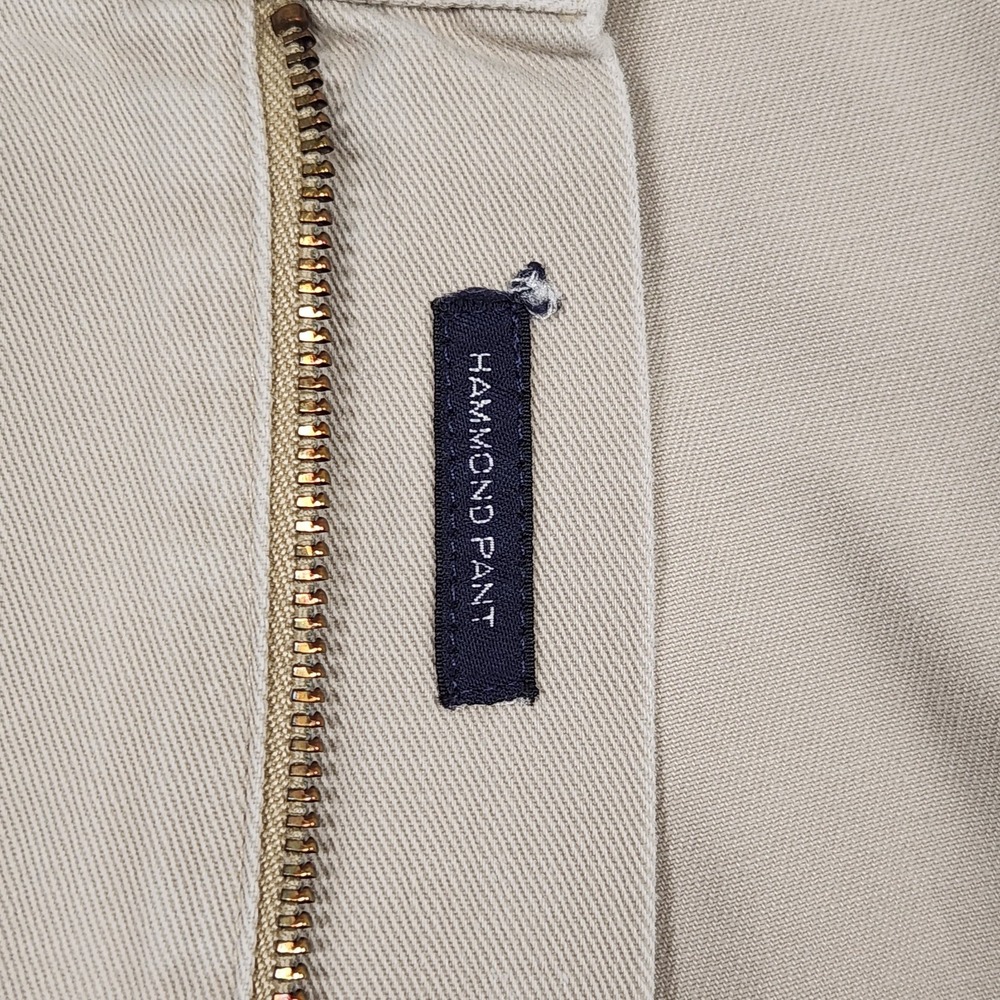 Vintage Polo Ralph Lauren Hammond Pant 40x30 (Act 38x30) Tan Pleated Chino USA - Picture 5 of 16